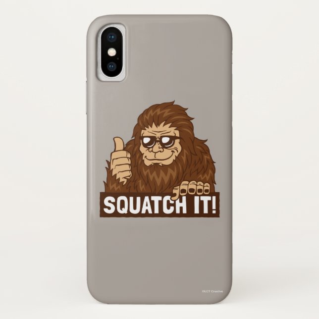 Funda De Case-Mate Para iPhone Squatch (Reverso)
