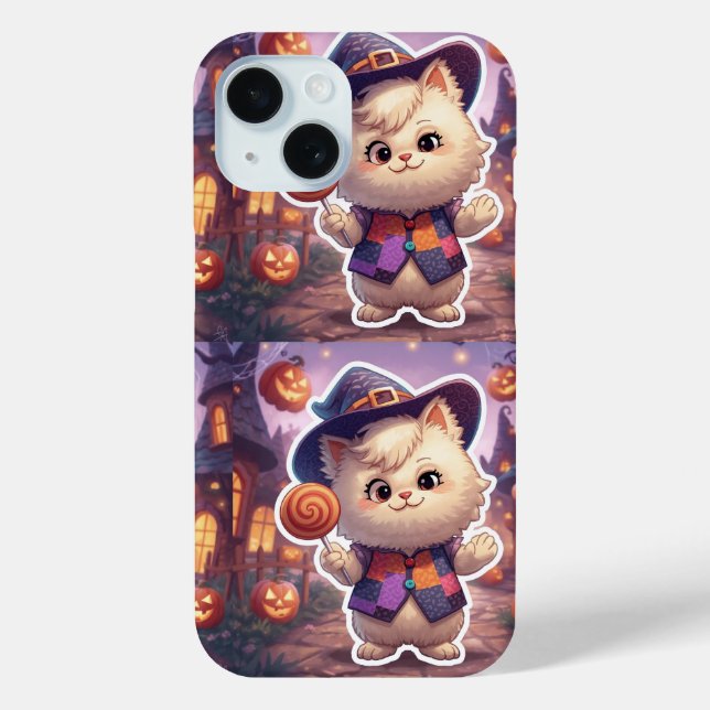 Funda De Case-Mate Para iPhone Sr. Bluffy - Caballero Bluffmaster de Halloween (Reverso )