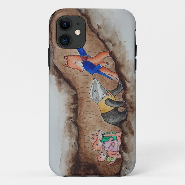 Funda De Case-Mate Para iPhone Sr. fantástico Fox Phone Case (Reverso)