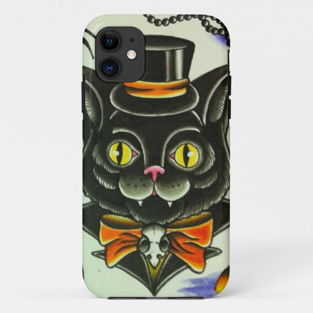 Funda De Case-Mate Para iPhone Sr. Scary Cat (Reverso)