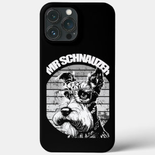 Funda Para iPhone 13 Pro Max Sr Schnauzer