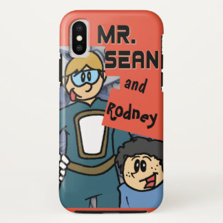 Funda Para iPhone XS Sr. Sean y el teléfono de Rodney encajonan el