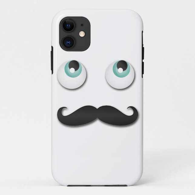 Funda De Case-Mate Para iPhone Sr. stache (Reverso)