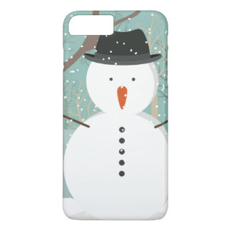Funda Para iPhone 8 Plus/7 Plus Sr. Winter Snowman
