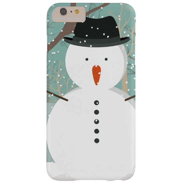 Funda De Case-Mate Para iPhone Sr. Winter Snowman (Reverso)