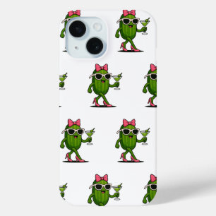 Funda Para iPhone 15 Sra. Cucumber Chic