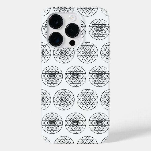 Funda De Case-Mate Para iPhone Sri Yantra (Reverso )