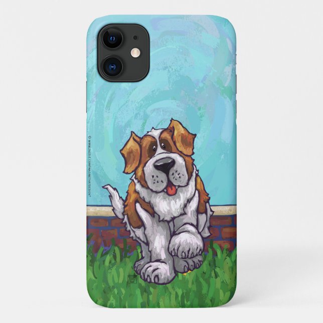 Funda De Case-Mate Para iPhone St. Bernard Electronics (Reverso)