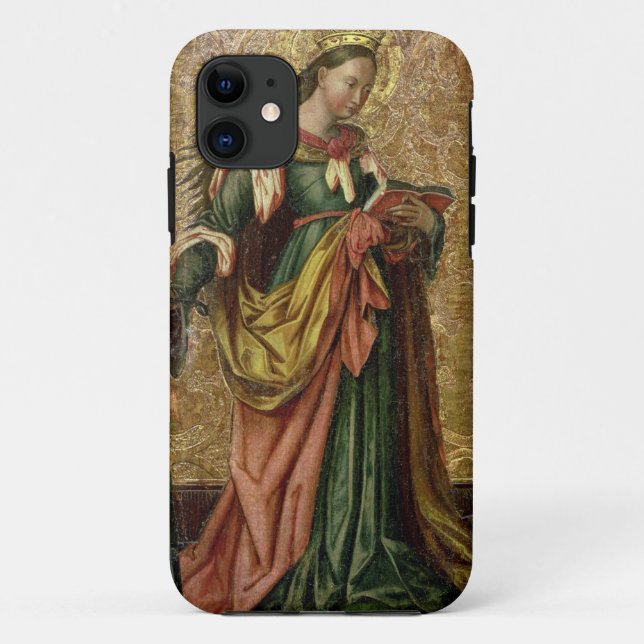 Funda De Case-Mate Para iPhone St. Catherine de Alexandría (aceite en el panel) 2 (Reverso)