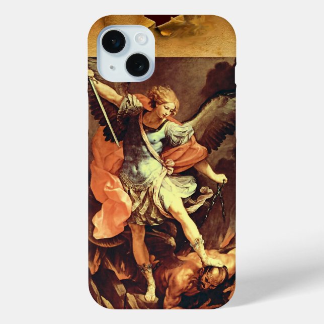 Funda De Case-Mate Para iPhone St. Michael el Archangel (Reverso )
