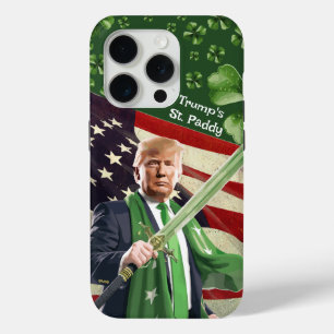 Funda Para iPhone 15 Pro St. Paddy de Trump