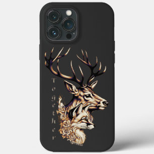 Funda Para iPhone 13 Pro Max Stag y Vixen juntos