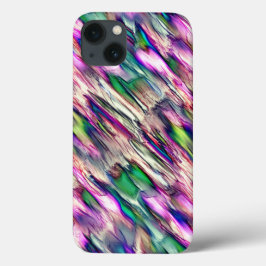 Funda Para iPhone 13 Stalagmite o roca con colores llamativos