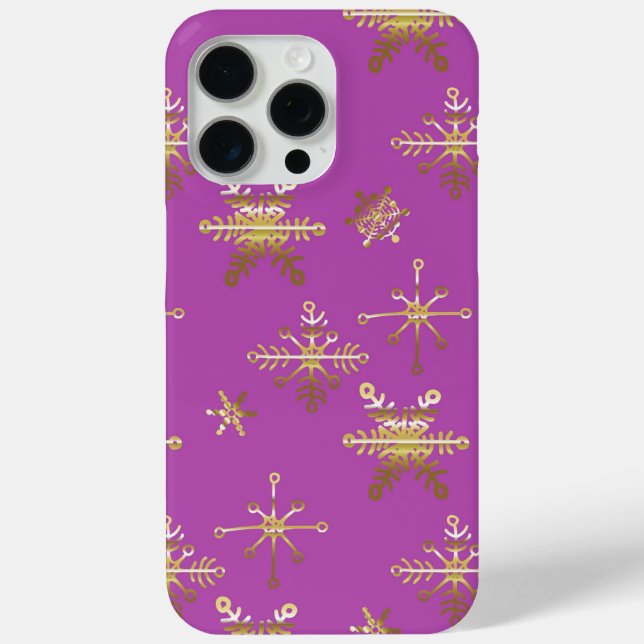 Funda De Case-Mate Para iPhone Star Christmas Pink  (Reverso )