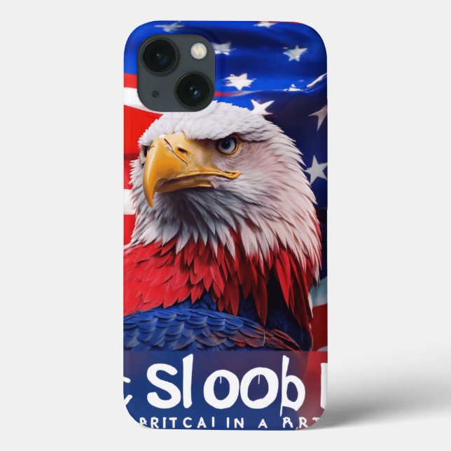 Funda De Case-Mate Para iPhone Star Spangled style (Reverso)