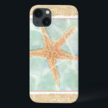 Funda Para iPhone 13 Starfish náutico en el agua<br><div class="desc">Esta pintura de Chariklia Zarris te hará sentir un mundo de diferencia cada vez que lo mires. Se puede ir a la playa a cazar estrellas de mar o a jugar en la arena. La imagen de Zarris es perfecta para aquellos que aman la vida marina y quieren llevarla a...</div>