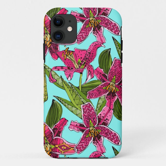 Funda De Case-Mate Para iPhone stargazer lilies (Reverso)