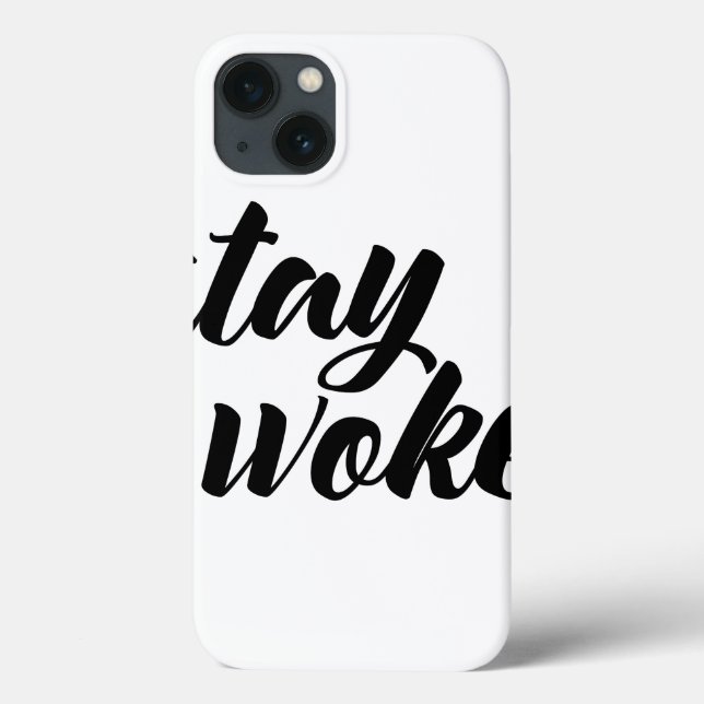Funda De Case-Mate Para iPhone Stay Woke (Reverso)