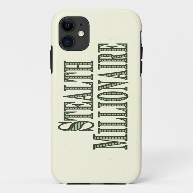 Funda De Case-Mate Para iPhone Stealth Millionaire (Reverso)