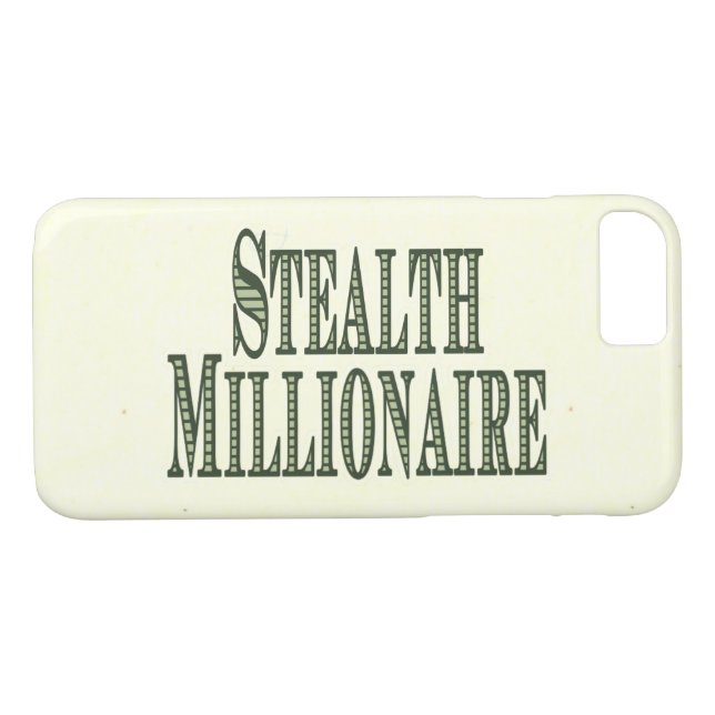 Funda De Case-Mate Para iPhone Stealth Millionaire (Reverso (horizontal))