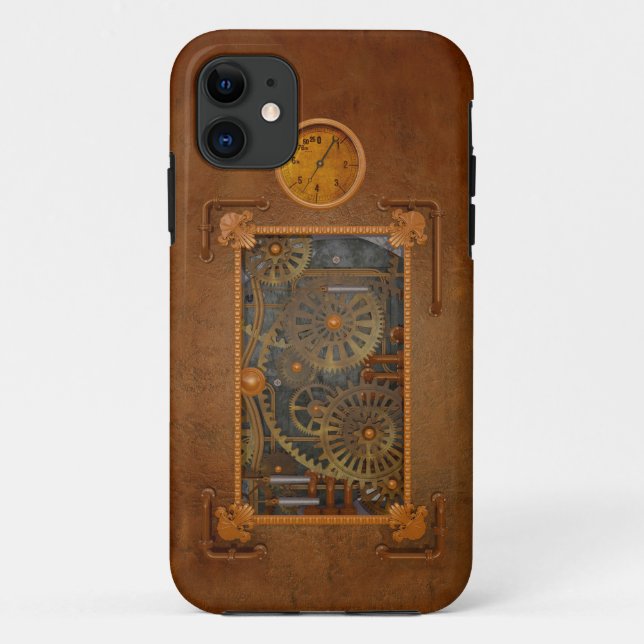 Funda De Case-Mate Para iPhone Steampunk (Reverso)