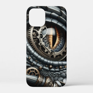 title_seo2 Steampunk Dragon Oye Closeup Ai Art