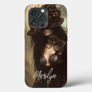 Funda Para iPhone 13 Pro Steampunk Ocultar tus ojos Material gráfico origin