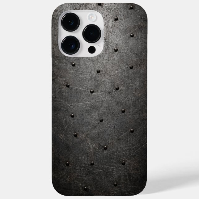 Funda De Case-Mate Para iPhone Steel Plate Phone Case (Reverso)
