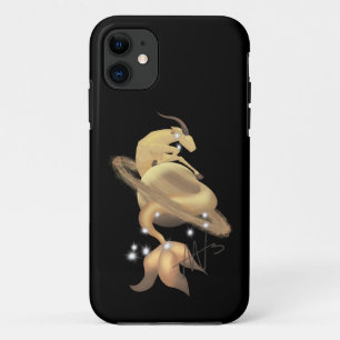 Funda Para iPhone 11 Stellar Capricorn Saturn Zodiac Funda-Mate