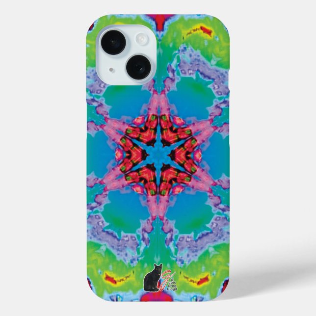 Funda De Case-Mate Para iPhone Stemma Kaleidoscope (Reverso )