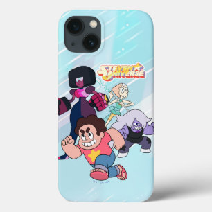 Funda Para iPhone 13 Steven Universe   Acción del Grupo Crystal Gem
