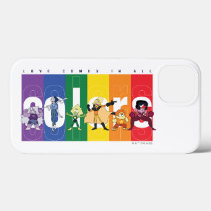 Funda Para iPhone 13 Steven Universe - El amor viene en todos los color