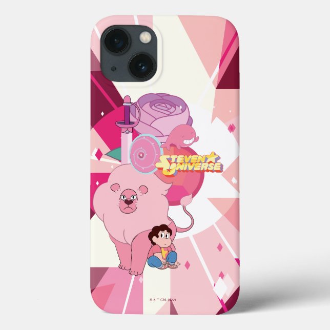 Funda De Case-Mate Para iPhone Steven Universe | Legado Rosa Quartz (Reverso)