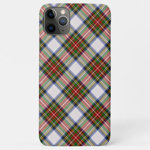 Funda Para iPhone 11 Pro Max Stewart Royal Vress Plaid Scottish Pattern