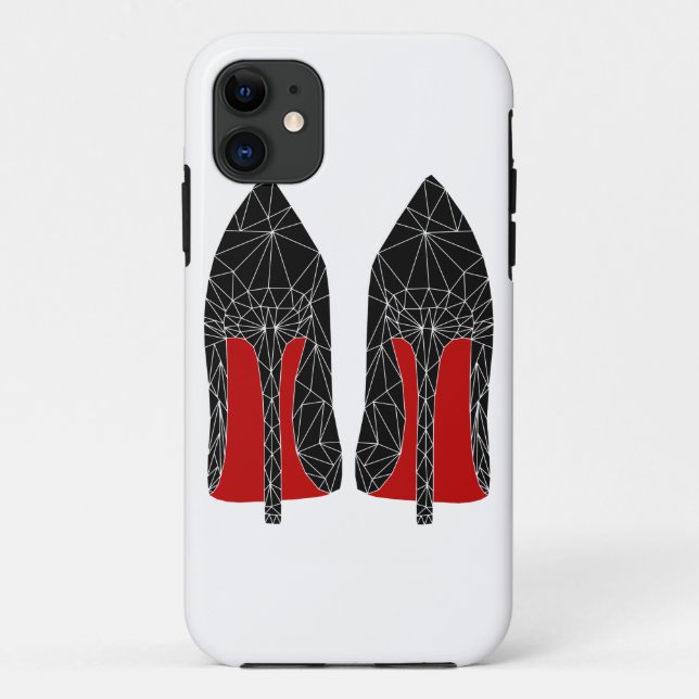 Funda De Case-Mate Para iPhone STILETTOS Estilo triángulo de malla (Reverso)