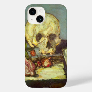 title_seo2 Still Life w Skull, Candle, Libro de Paul Cezanne
