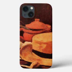 Funda Para iPhone 13 Still Life Yellow Straw Gorra por Vincent van Gogh