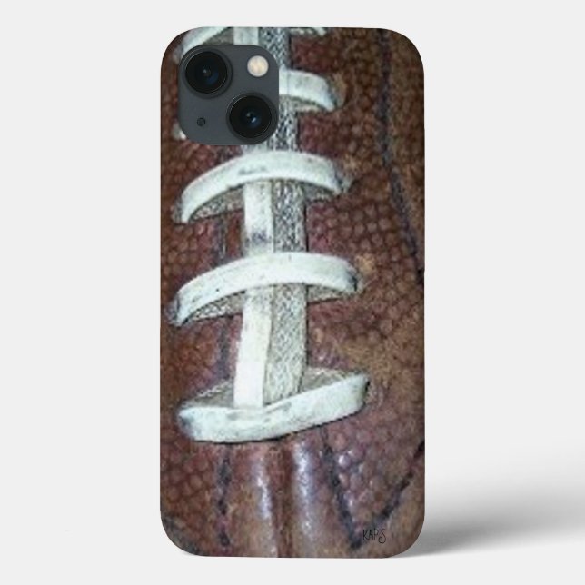 Funda De Case-Mate Para iPhone Stitks de fútbol (Reverso)