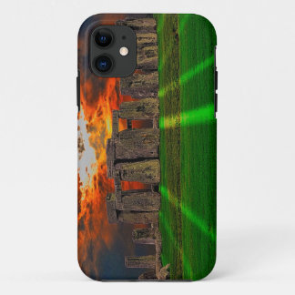 Funda Para iPhone 11 Stones de estoneheng en el frente celta en Gran Br
