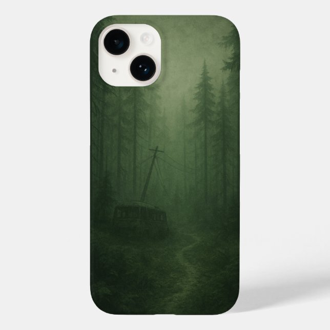 Funda De Case-Mate Para iPhone strange forest (Reverso )