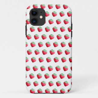 Funda Para iPhone 11 Strawberries