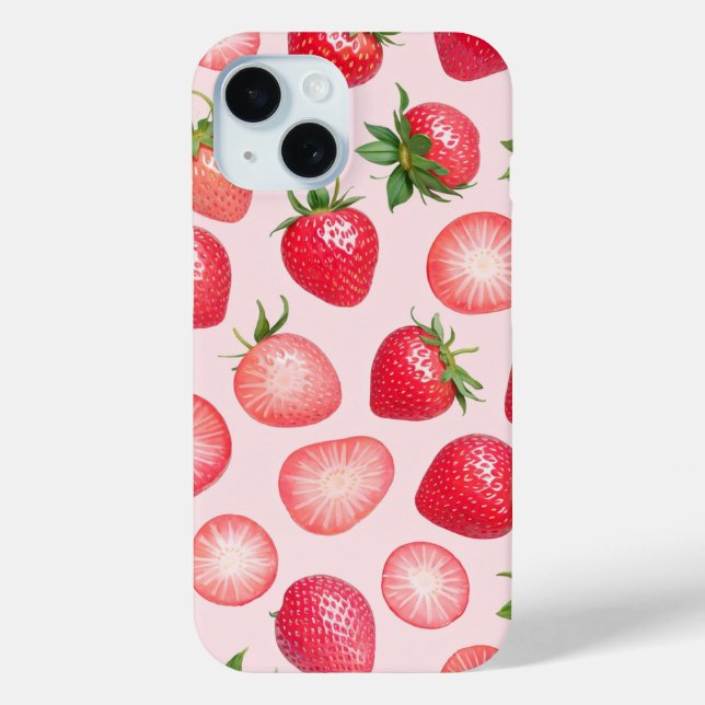 Funda De Case-Mate Para iPhone Strawberry Fields Phone Case (Reverso )