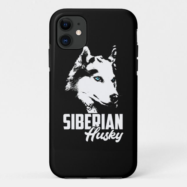 Funda De Case-Mate Para iPhone Strong Husky Siberian (Reverso)