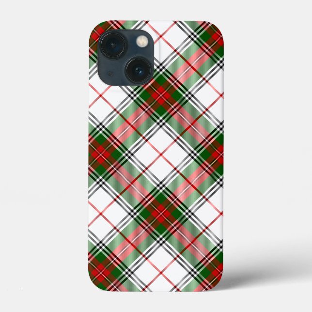 Funda De Case-Mate Para iPhone Stuart / Stewart Red Green White Plage (Reverso )
