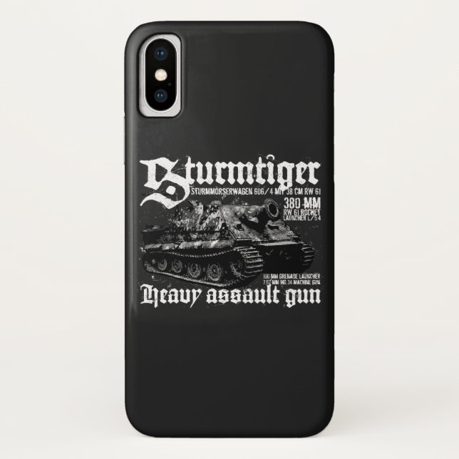 Funda De Case-Mate Para iPhone Sturmtiger (Reverso)