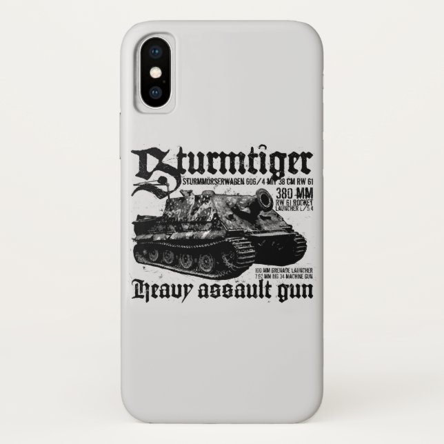 Funda De Case-Mate Para iPhone Sturmtiger (Reverso)
