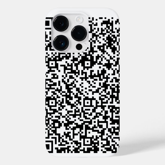 Funda De Case-Mate Para iPhone Su análisis de código QR Digitalizado Personalizad (Reverso )