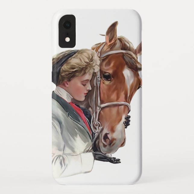 Funda De Case-Mate Para iPhone Su caballo favorito (Reverso)