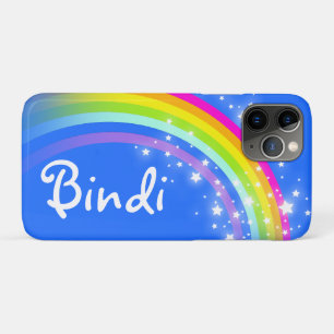 title_seo2 "Su caja azul del iphone" (del arco iris conocido
