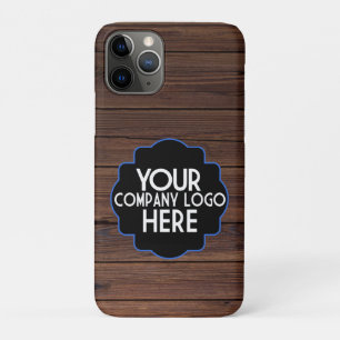 Funda Para iPhone 11 Pro Su logotipo comercial de la empresa Madera Rusa Ve